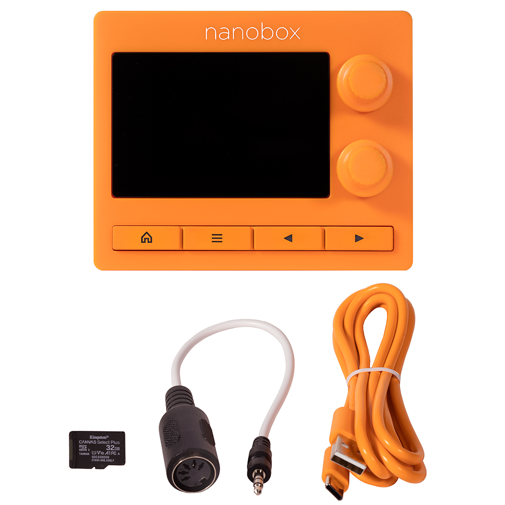 1010 nanobox tangerine – Compact Streaming Sampler