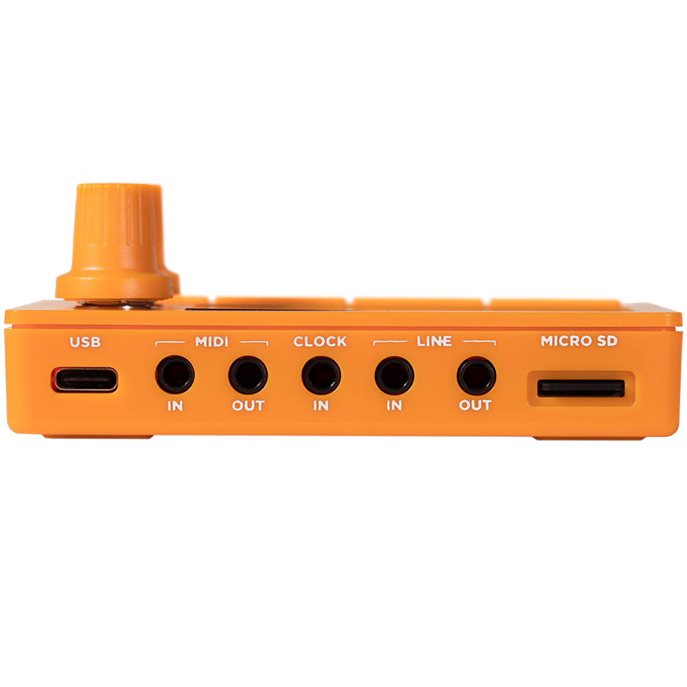 1010 nanobox tangerine – Compact Streaming Sampler