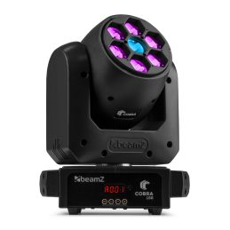 Beamz Cobra 160 Spot 100W Moving Head with 6x 10W B-Eye