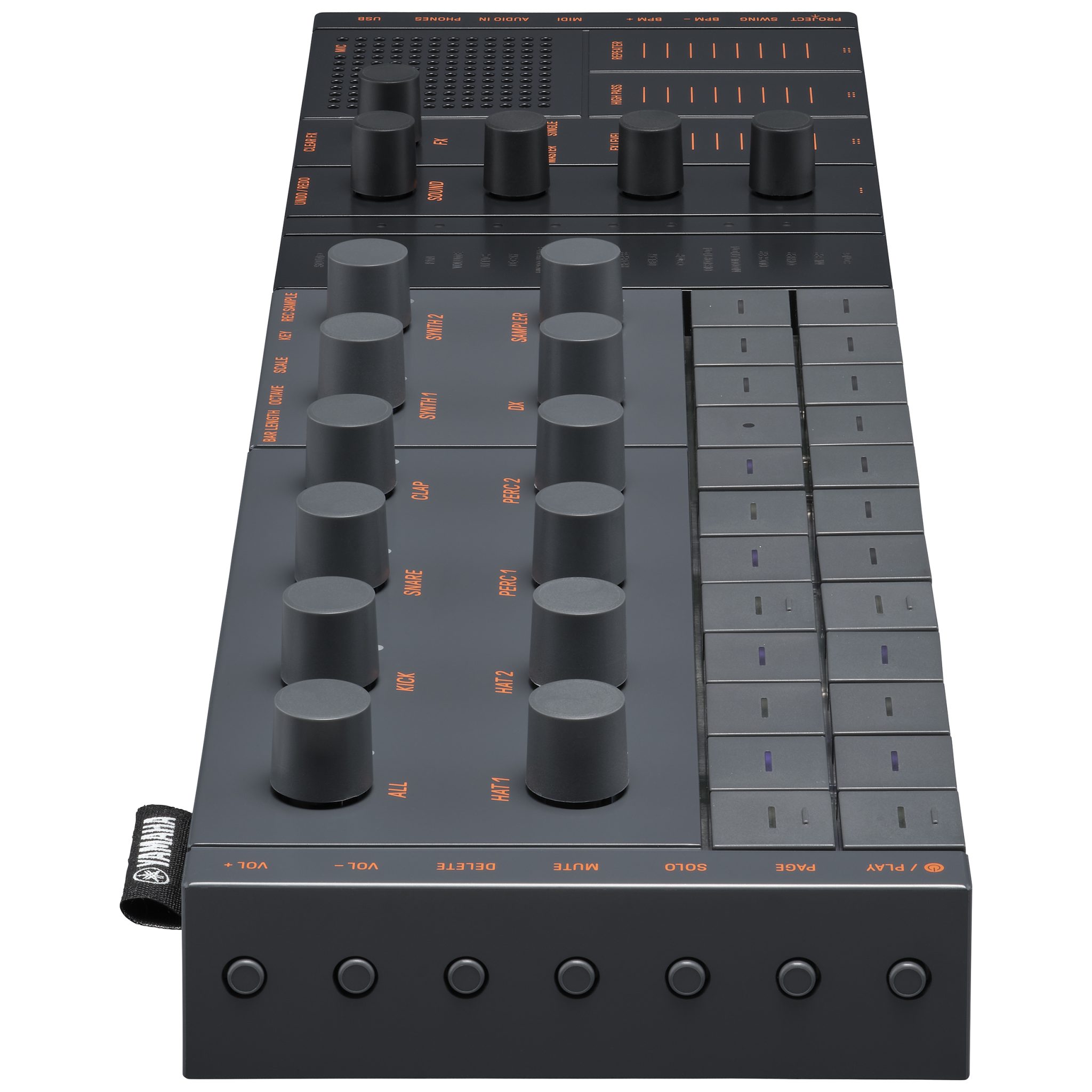 Yamaha SEQTRAK Black Portable Music Production Studio
