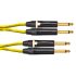 Cordial CEON DJ PLUG Yellow 2x 1/4" TS to Same Cable - 3m