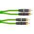 Cordial CEON DJ PLUG Green RCA to RCA Cable – 3m