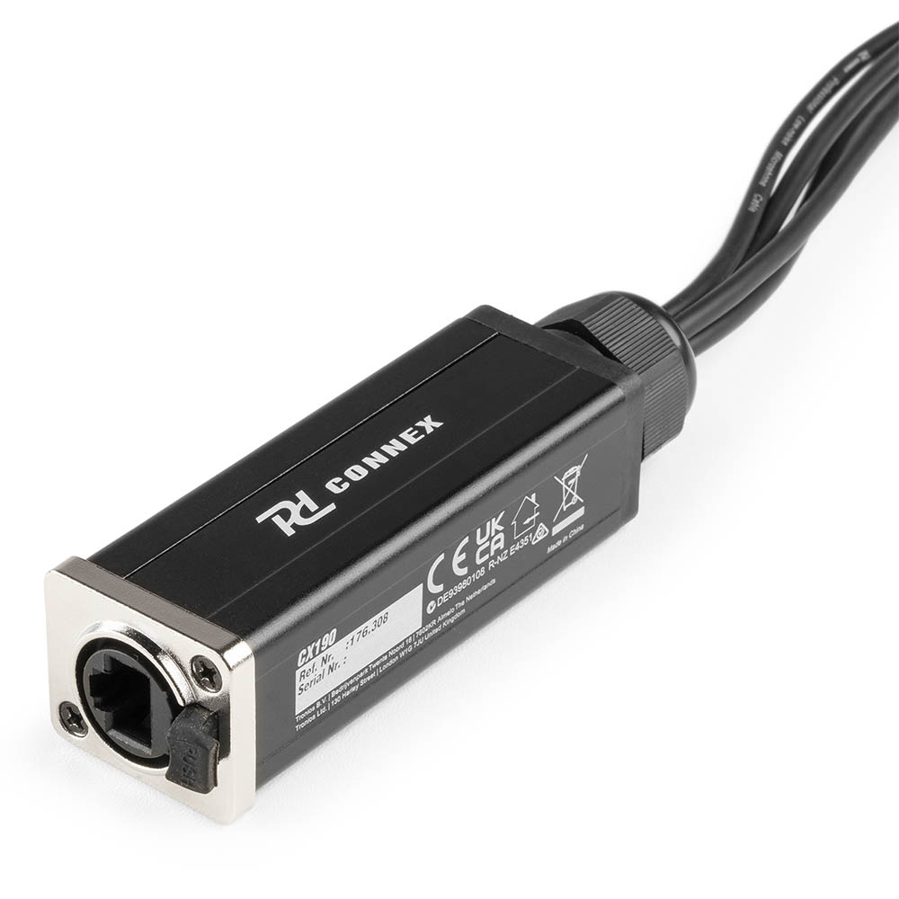 Power Dynamics CX190 RJ45 to 4x XLR3M Cable Splitter 0.7m - Image 6