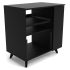 Glorious Modular Side Rack Black - Studio Desk Extension