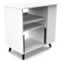 Glorious Modular Side Rack White – Studio Desk Extension