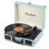Audizio RP116BL Record Player Briefcase with Bluetooth In/Out