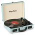 Audizio RP114 Record Player and Vinyl Briefcase (Turquoise)