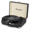 Audizio RP114BK Record Player and Vinyl Briefcase - Black