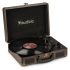 Audizio RP114W Record Player and Vinyl Briefcase - Wood