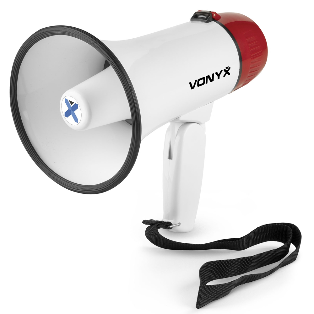 Vonyx MEG040 Kit Mégaphone Avec Piles