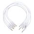 Erica Synths White Braided Eurorack Patch Cables 30cm - 5pcs