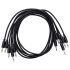 Erica Synths Black Braided Eurorack Patch Cables 60cm - 5pcs