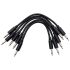 Erica Synths Black Braided Eurorack Patch Cables 10cm - 5pcs