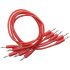 Erica Synths Red Braided Eurorack Patch Cables 60cm - 5pcs