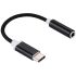 USB-C Male to 3.5mm Female Adaptor Cable - Stereo Audio