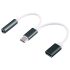 USB-C to 3.5mm Female Audio Adaptor with Charging Socket