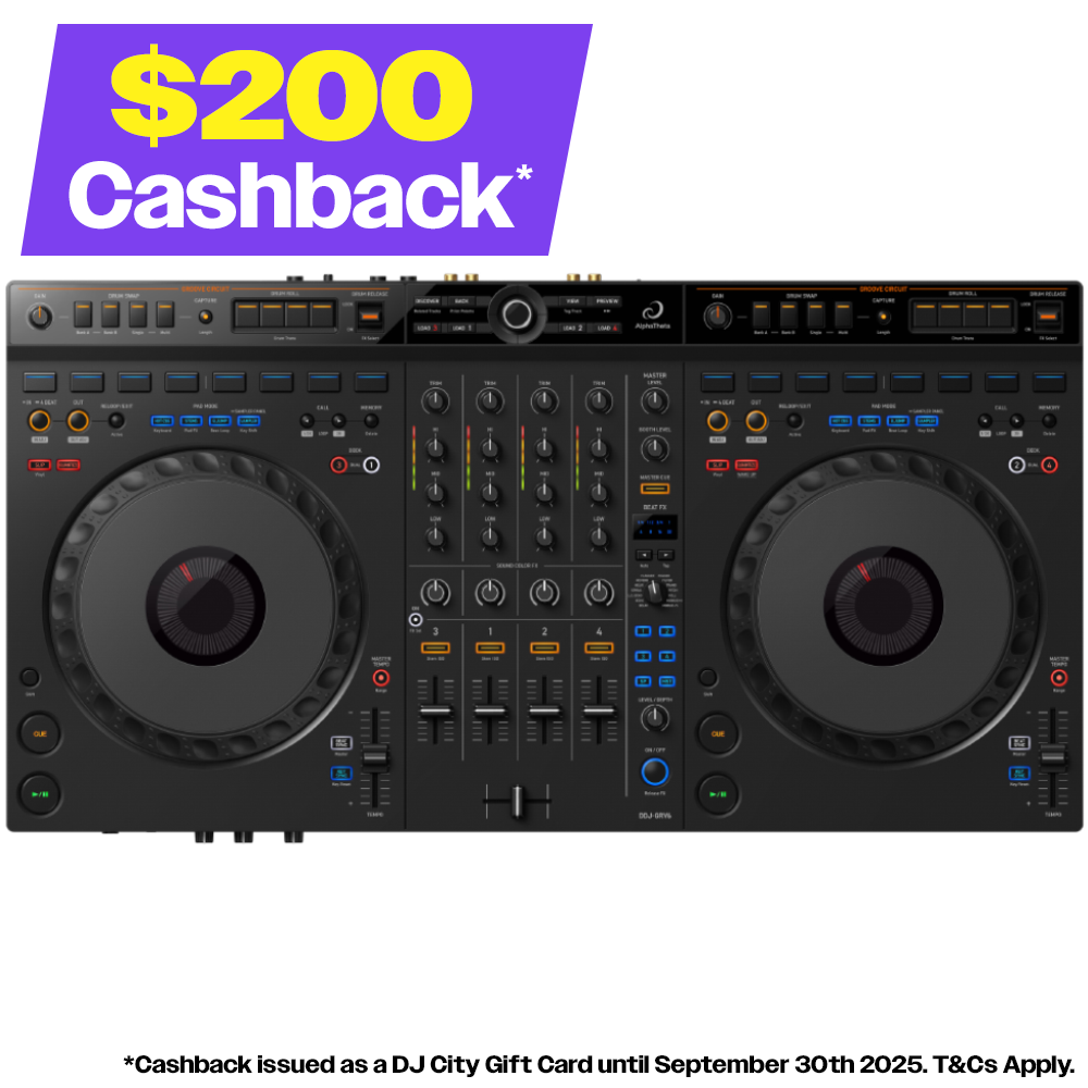 Pioneer DJ AlphaTheta Cashback 2025 DDJ-GRV6