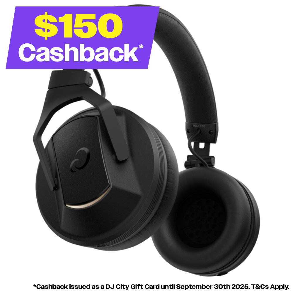 AlphaTheta HDJ-F10 Wireless DJ Headphones with Transmitter