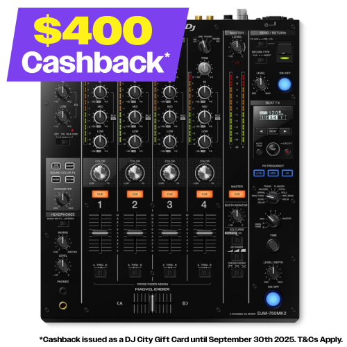 Pioneer DJ AlphaTheta Cashback 2025 DJM-750MK2