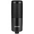 Shure SM4 Dual Diaphragm Condenser Microphone w/ Mount - Black