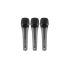 Sennheiser E835-3PK Handheld Microphone Set