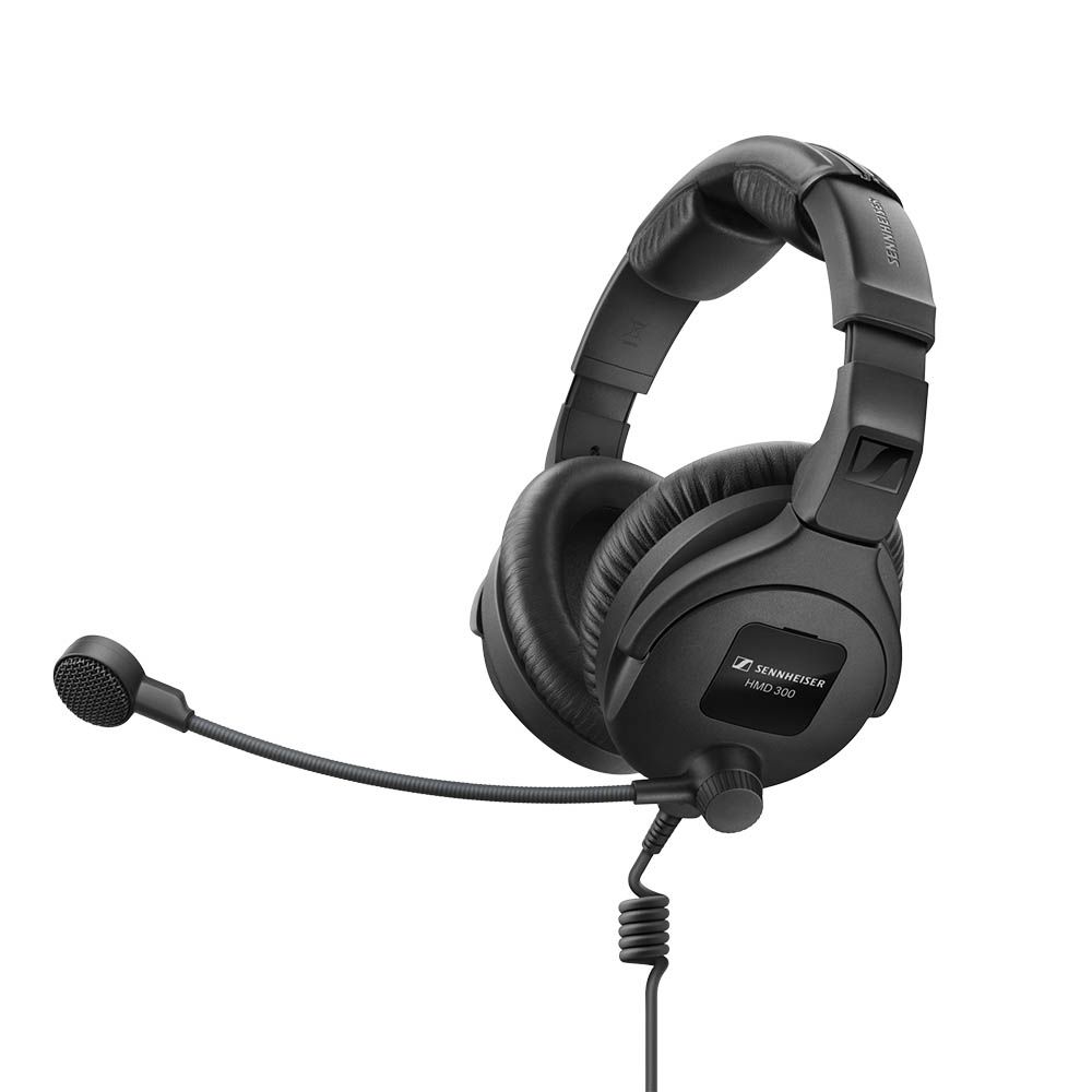 Sennheiser HMD-300-X3K1 Broadcast Headset with Cable