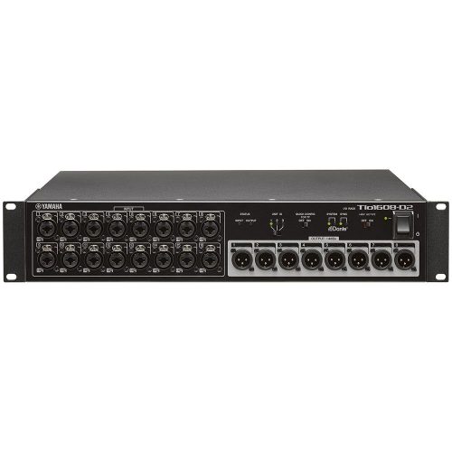 Yamaha Tio1608-D2 Dante-equipped I/O rack