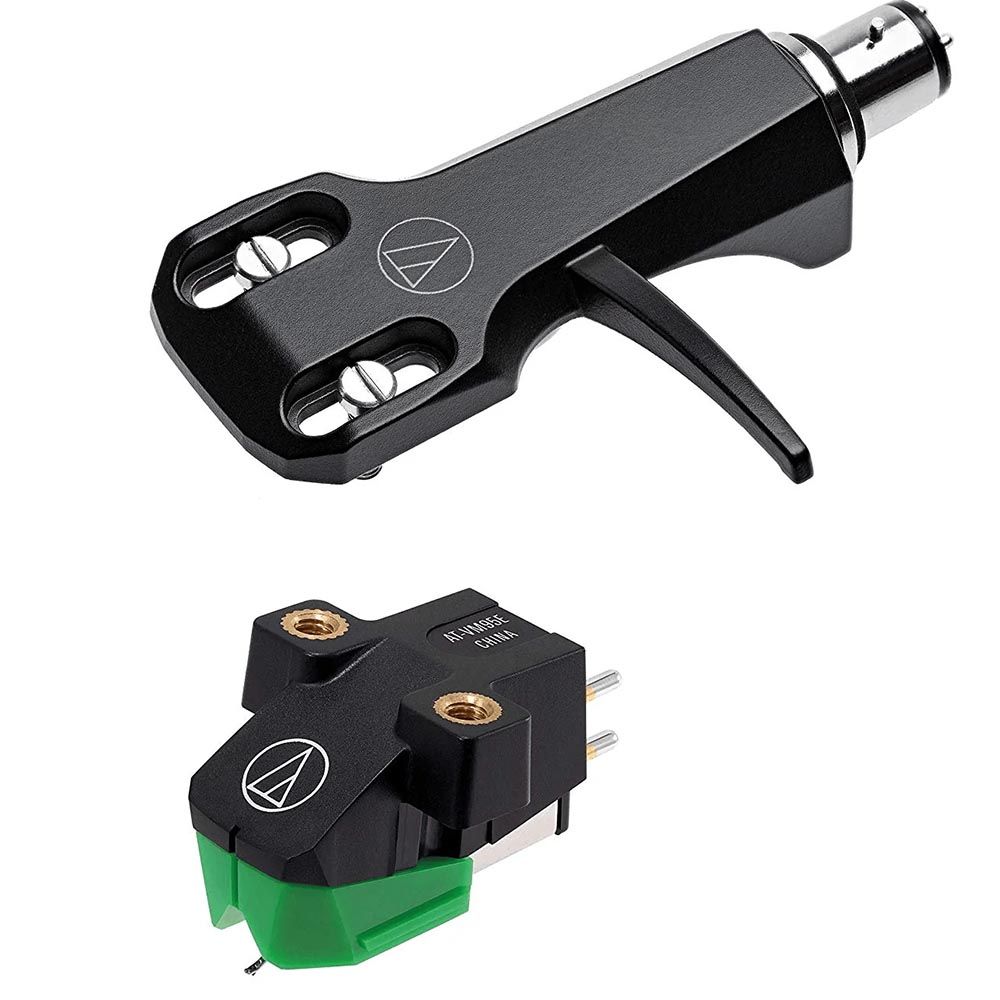 Audio Technica AT-VM95E-MOUNTED Dual Moving Magnet Turntable Cartridge