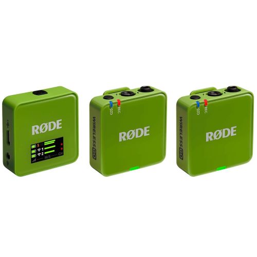 RODE Microphones WIRELESS-GO-GEN3-GR Wireless GO (Gen 3) Compact Microphone System - Green