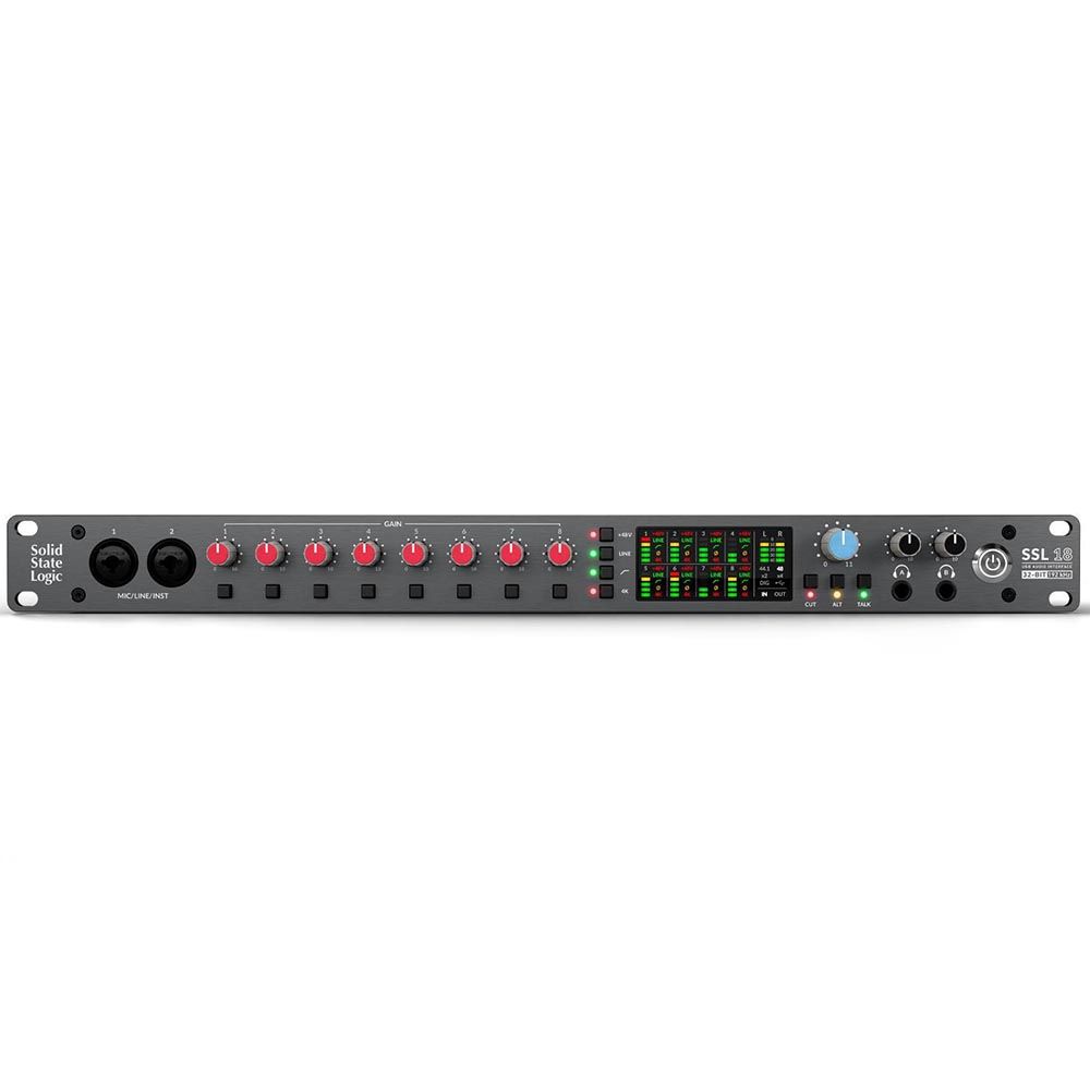 SSL 18 USB Audio Interface (26-in, 28-out)