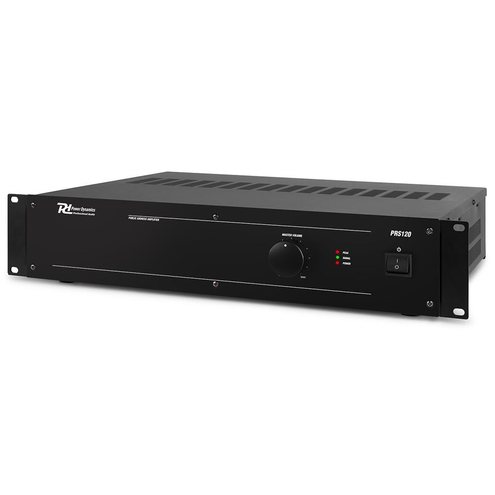 Power Dynamics PRS120 100V Slave Amplifier 120W