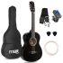Max SoloArt Junior 3/4 Classic Guitar Pack Black