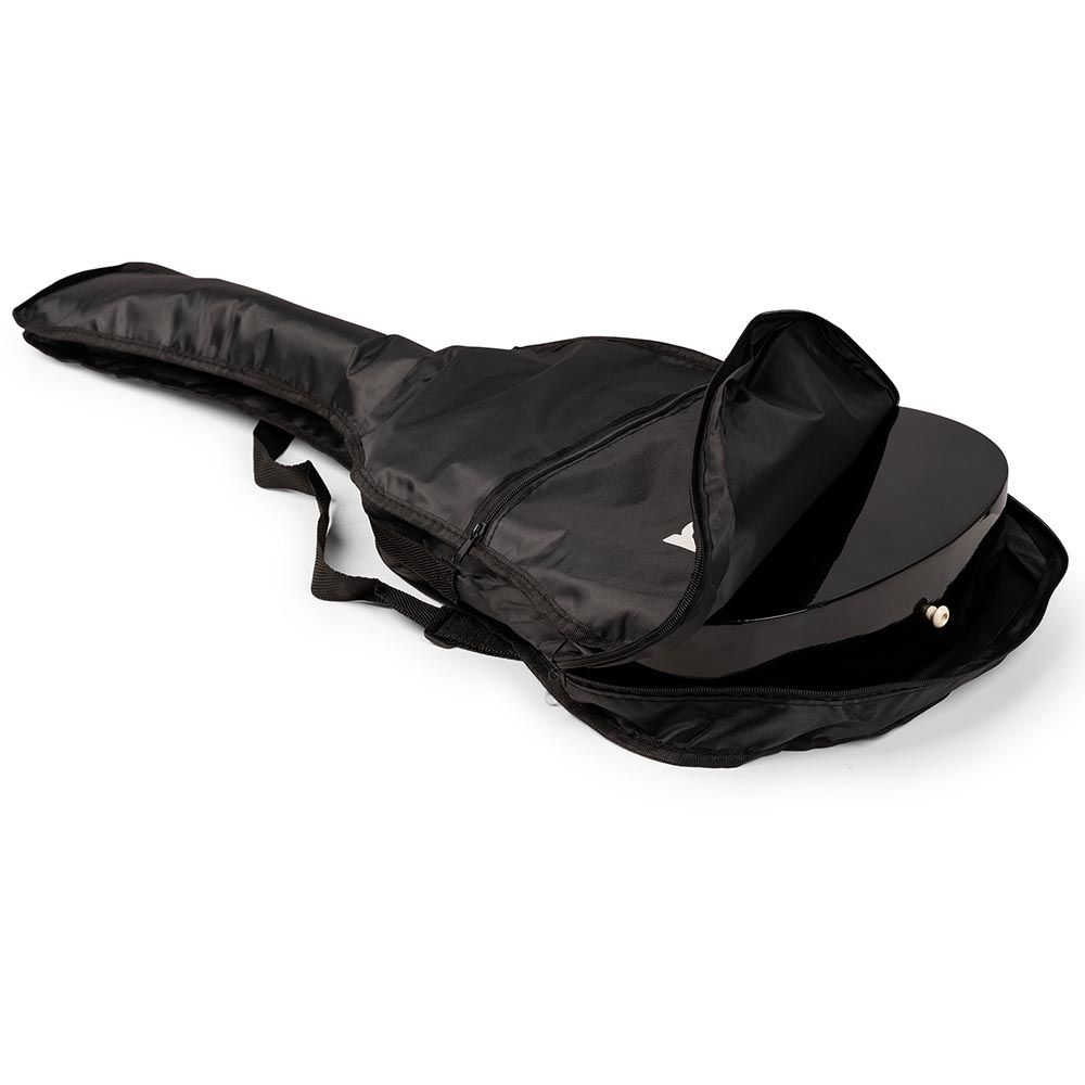 Pack Guitare Classique Junior 3/4 SoloArt - Pour Enfants 8-12 Ans - Sac, Support, Sangle, Accordeur Inclus