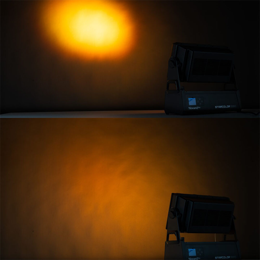 beamZ Pro STARCOLOR1280 FILTER 95° Filter In Action 1