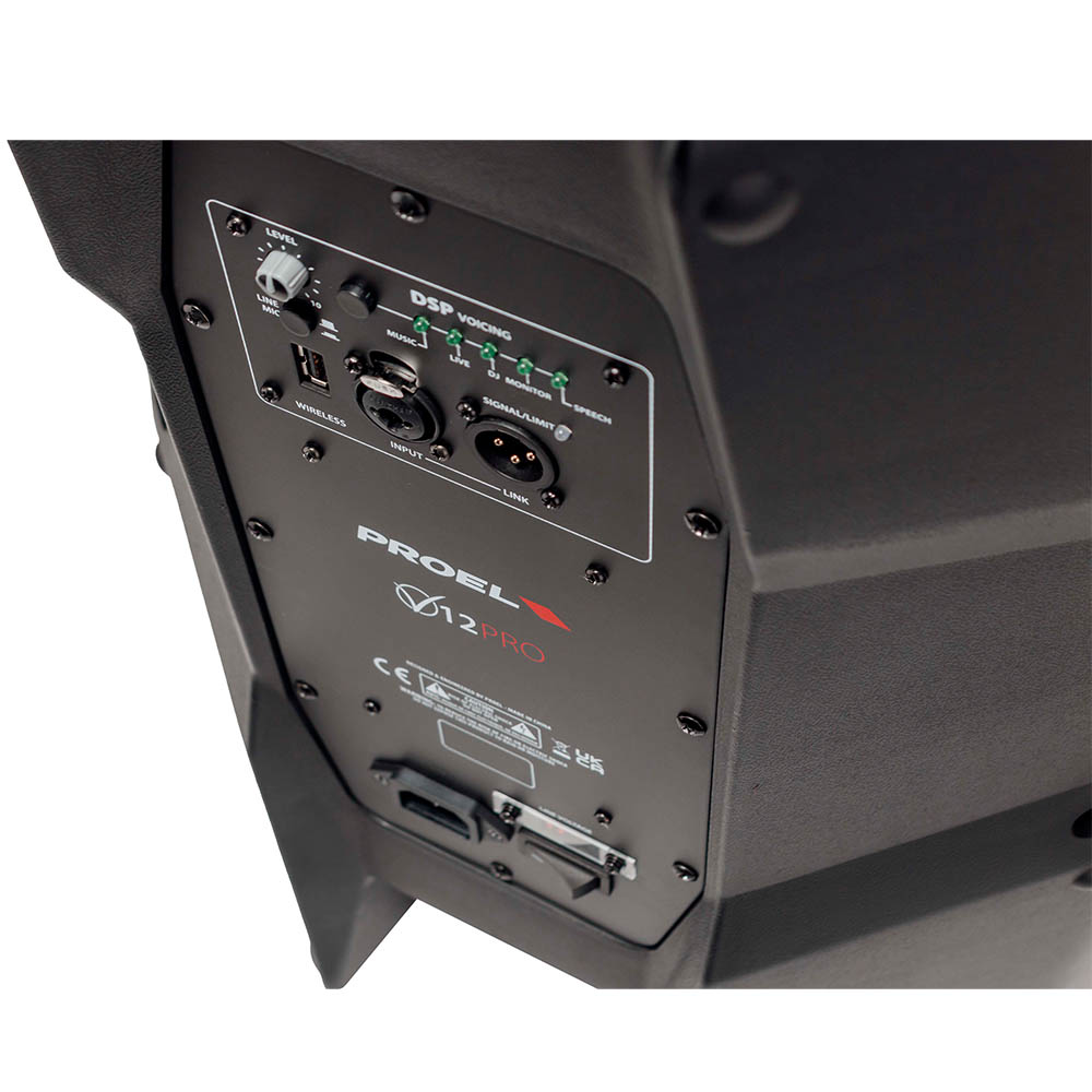 PROEL V12PRO 2-Way Active Speaker with DSP - Image 13