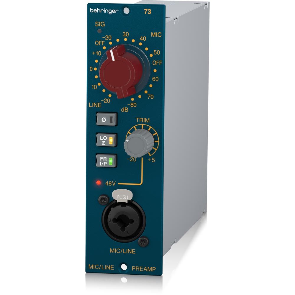 Behringer 73 Microphone Preamplifier + Transformers