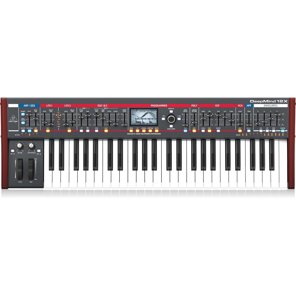 Behringer DEEPMIND 12X True Analog 12-Voice Polyphonic Synthesizer