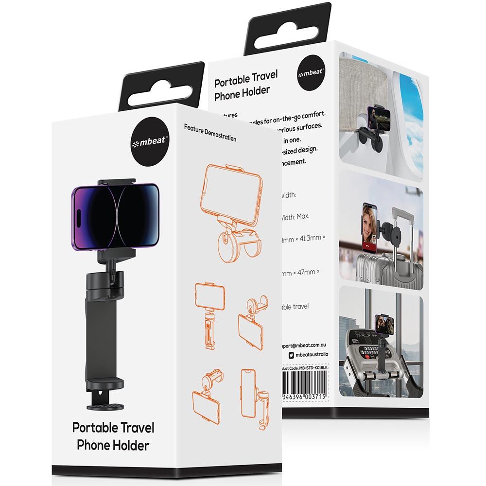 Mbeat Portable Travel Phone Holder