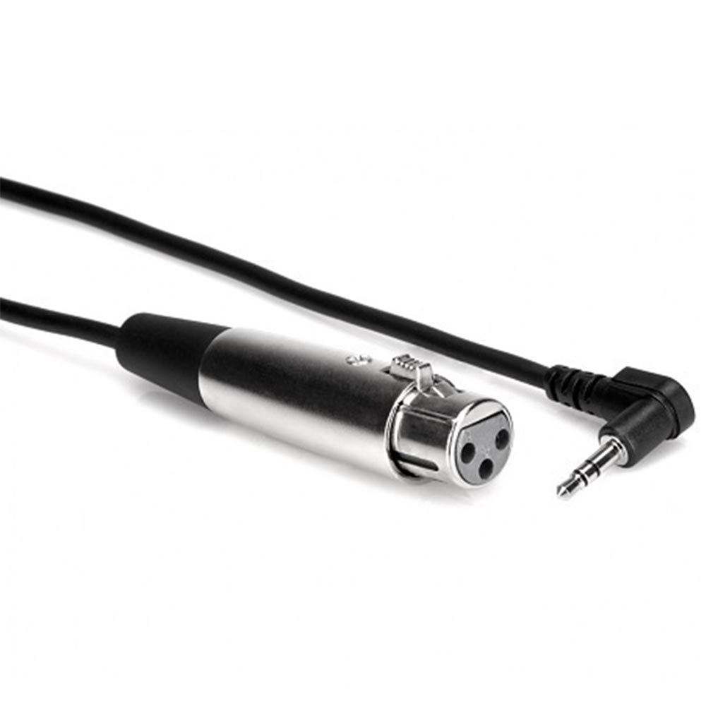 Hosa Technology XVS-102F Microphone Cable XLR3F to 3.5 mm TRS (2ft)