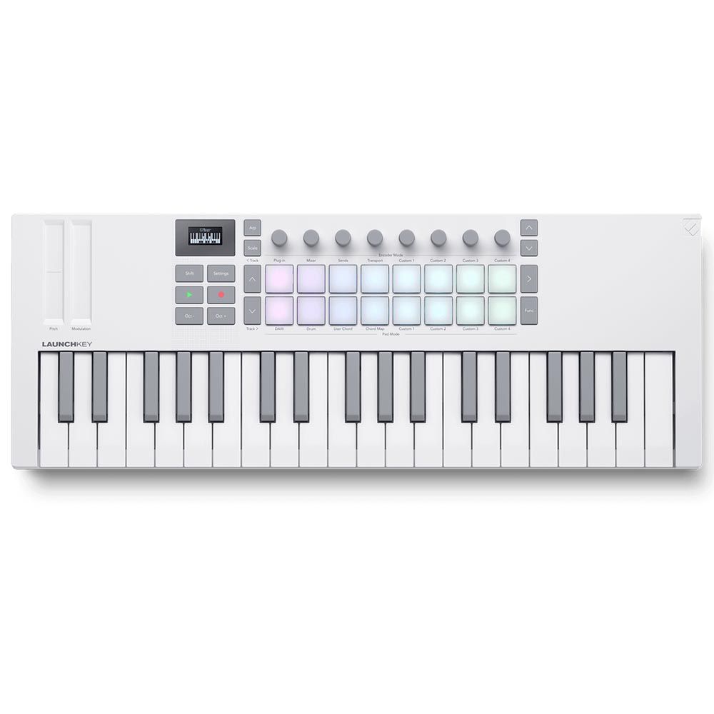 Novation Launchkey Mini 37 Keys (MK4) in White