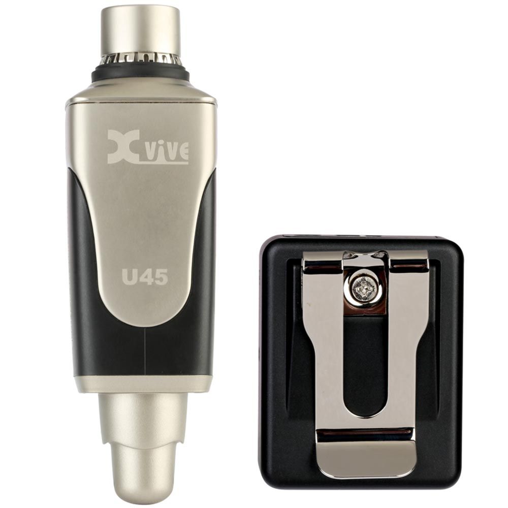 Sistema In-Ear Wireless XVIVE U45 5,8GHz | Monitoraggio Professionale Con Latenza <5ms E Autonomia 5h | Arancione Limited