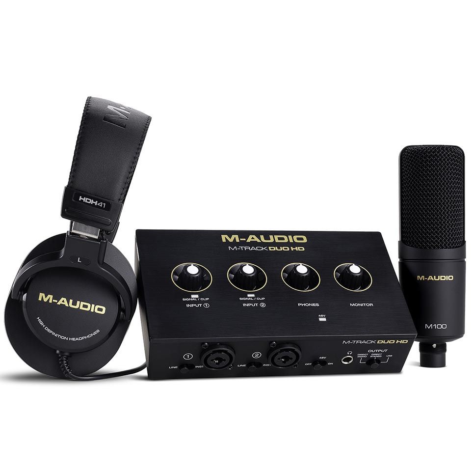 M-Audio M-Track Duo HD Producer Pack