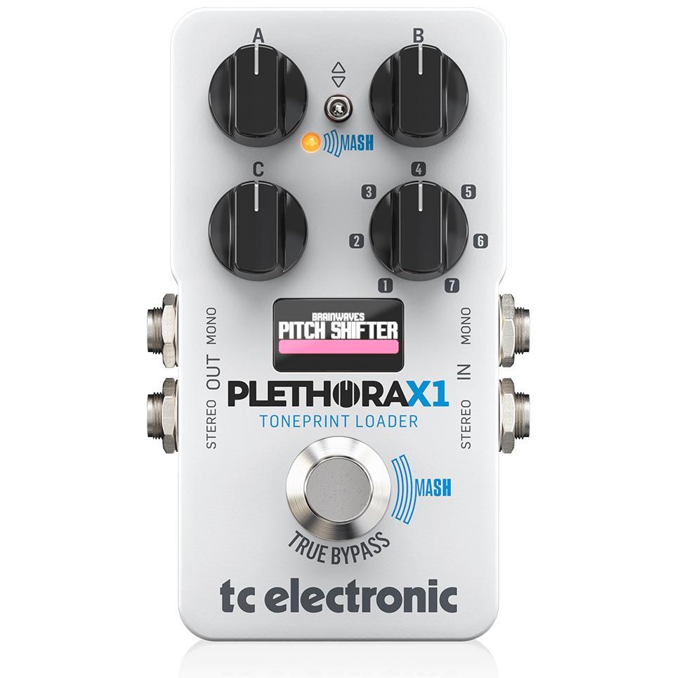 TC Electronic TonePrint Loader (14 Legendary TC Guitar Effects, MASH Footswitch)
