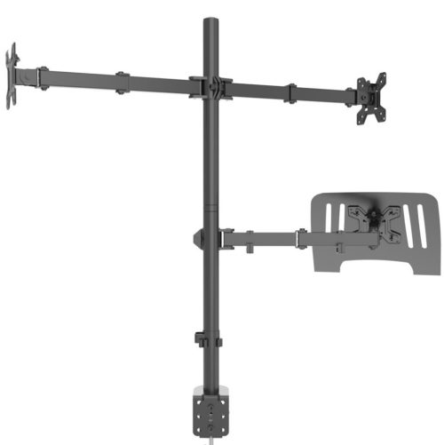 Audizio CMA20L Double Monitor Arm 13”- 32” with Laptop stand