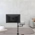 Audizio CMA10L Single Monitor Arm w/ Laptop Stand