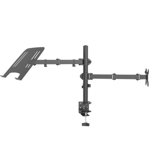 Audizio CMA10L Single Monitor Arm 13”- 32” with Laptop stand