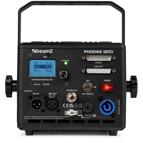 Beamz Phoenix 1200 Analog Laser System