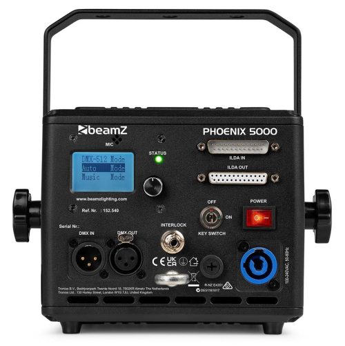 Beamz Phoenix 5000 Analog Laser System