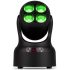Beamz NOVA420-BK MH Wash Moving Head Light 4x20W RGBW