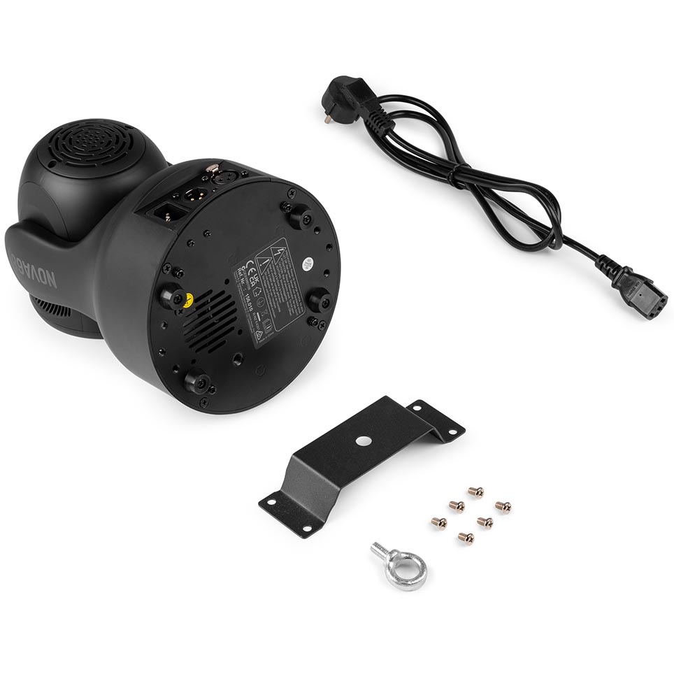 Beamz NOVA68-BK MH Moving Wash Head Light 6x8W RGBW - Image 10